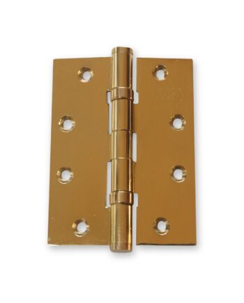 Bisagra con rulemán 4" x 3" x 2,5 mm Bronce Pulido